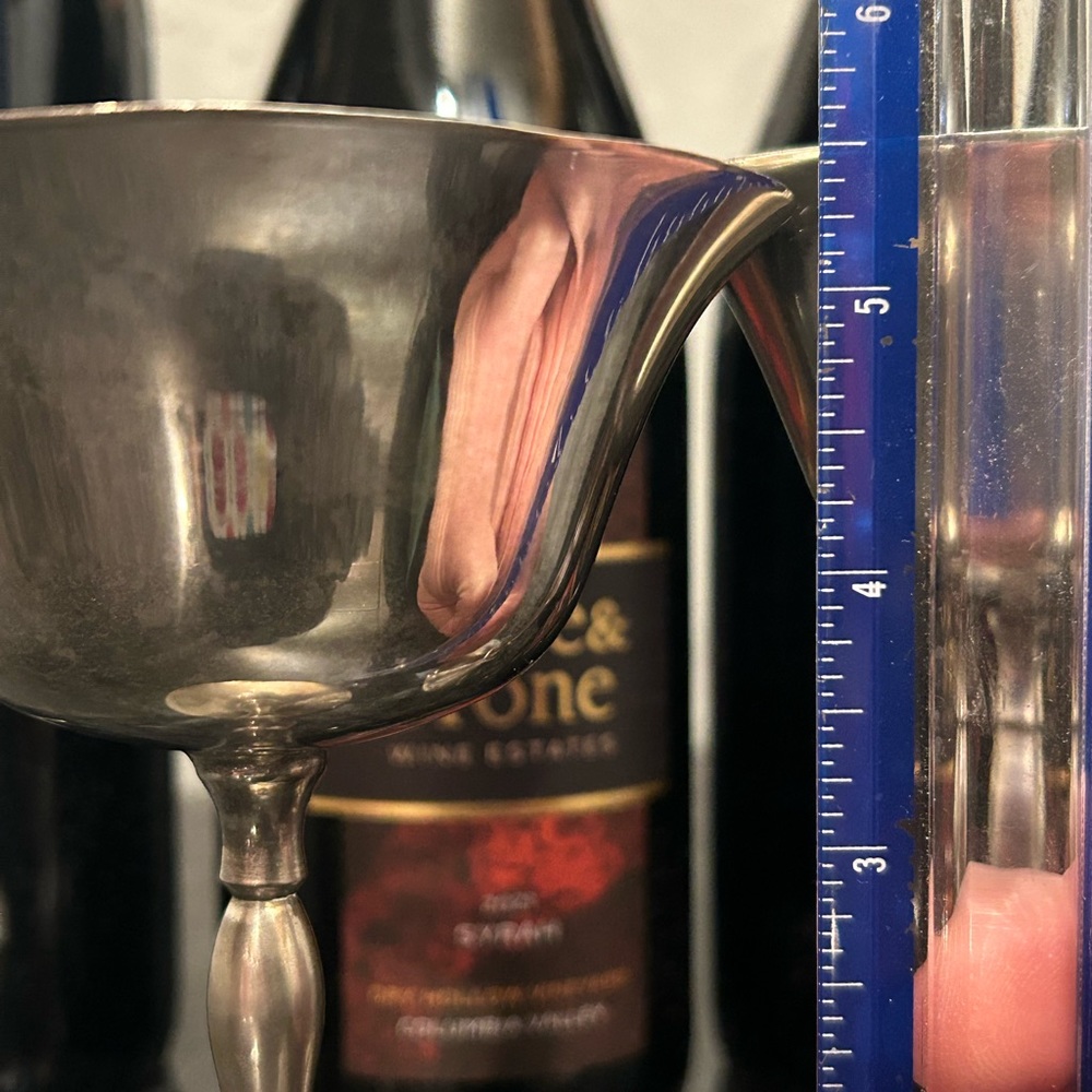 PNS silver goblets - Picture 8 of 9